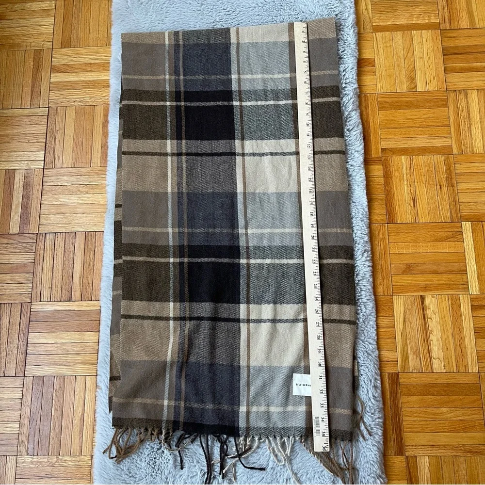 Self Service Scarf Size Tan/Brown/beuge Pais Cashmere New Without‎ Tag